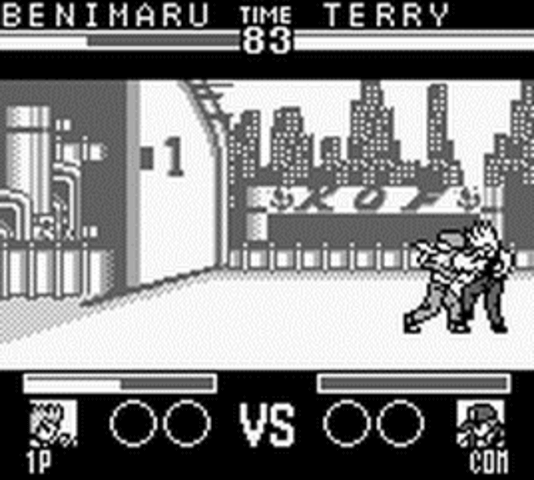 Nettou King of Fighters 95 screenshot 2 for GameBoy